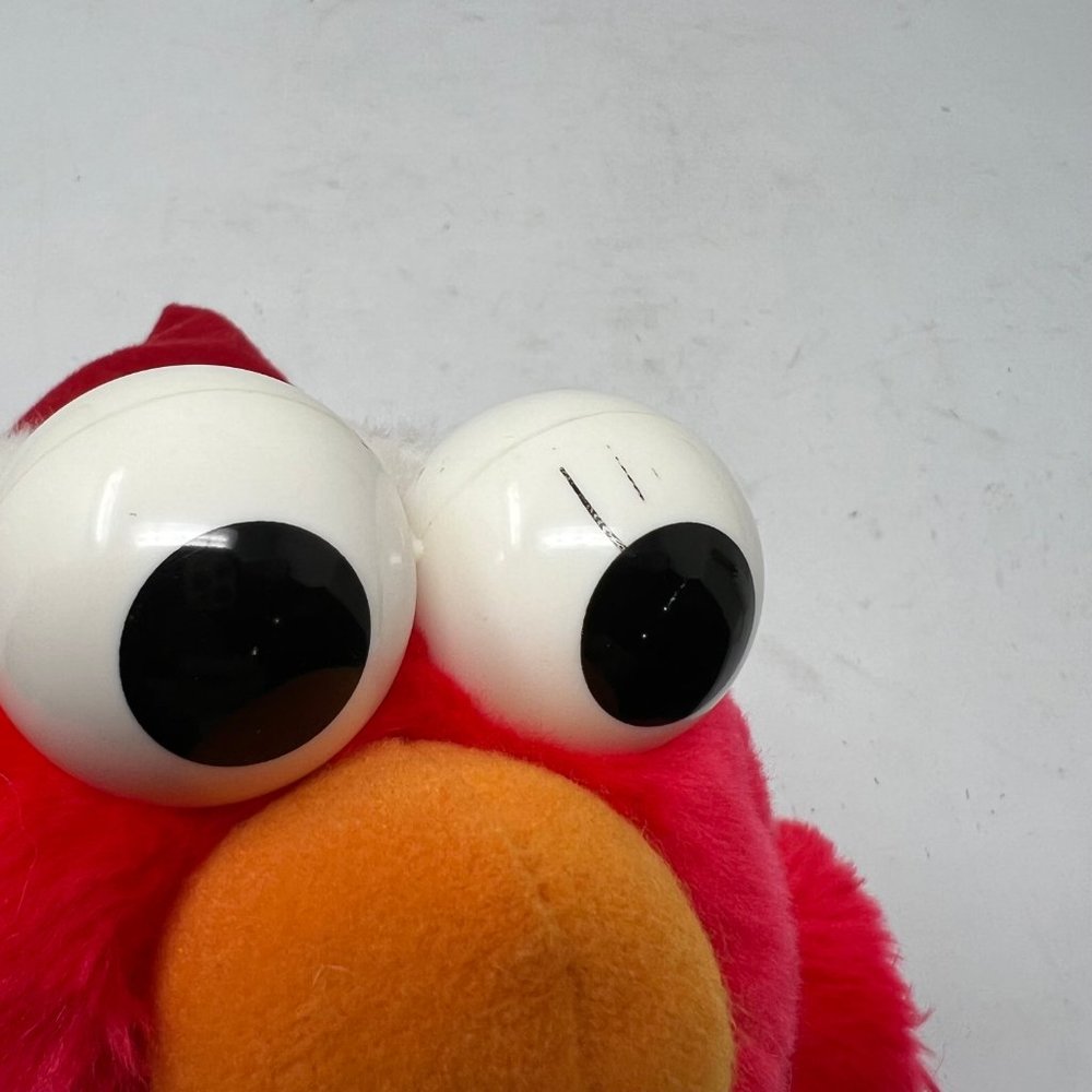 TYCO  Sesame Street Elmo Plush 12" Vintage 1997 Stuffed Animal Christmas Holiday - Picture 5 of 8